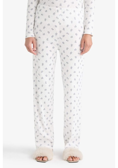 Defacto Pijama Takımı Desenli Uızun Kollu Üst Uzun Alt-fall İn Love F9837ax25auer85 Ekru Defacto Pijama Takımı Desenli Uızun Kollu Üst Uzun Alt-fall İn Love F9837ax25auer85 Ekru