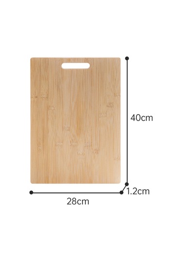 Suntek Et Biftek Ekmek Oyma Için Mutfak Doğrama Blok Bambu 40cmx28cmx1.2cm