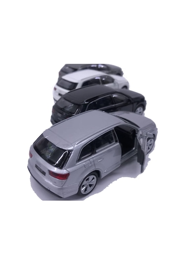 Audi Q7 Çek Bırak Oyuncak Araba Model Metal Araba 12cm Biblo füme