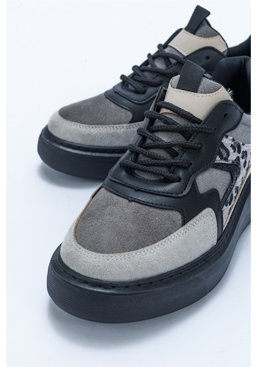 Luvishoes Aere Buz-siyah Kadın Spor Ayakkabı Buz - Siyah