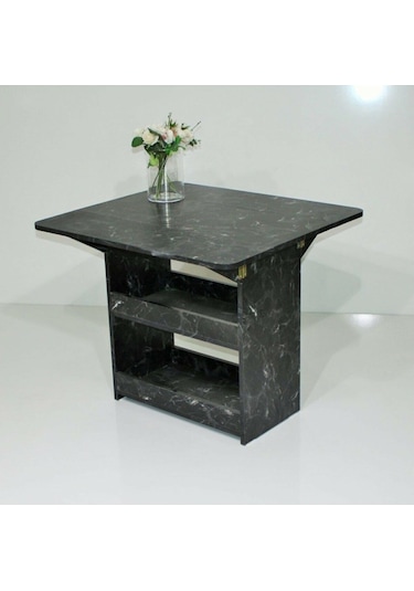 Erezogullari_Mobilya Izmir Katlanır Mutfak Masası Mermer Desenli