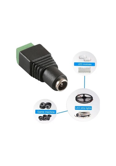 Powermaster 5.5x2 1 Mm Dişi F Konnektör