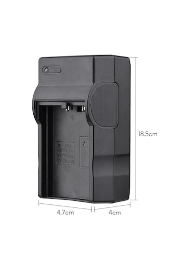 Monyee Np-120 Kamera Şarj Cihazı - Np60/cnp30/k5000 Uyumlu, 100-240v Giriş, 4.2v Çıkış, Siyah, 51g Ağırlık