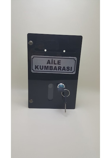 Küçük Boy Pleksi Aile Kumbarası N11.180