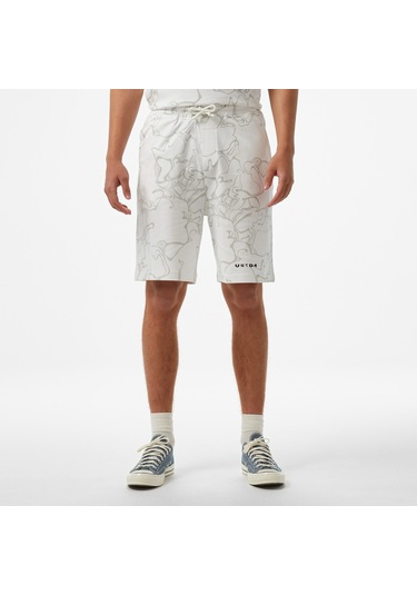 Unıted4 Erkek Krem Şort Tono Krem