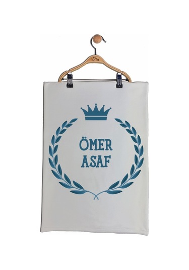 Pia Baby 2008 Isme Özel Taçlı Bebek Battaniye Çok Renkli