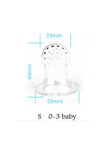 Bebek Emziği Bebek Maması Isırma Çantası Meyve Ve Sebze Yemekten Mutlu Meyve Emziği Tamamlayıcı Gıda Isırma Diş Kaşıyıcı Azı Dişleri Şeffaf