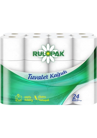 Rulopak Tuvalet Kağıdı 2 Katlı 72 Li Paket