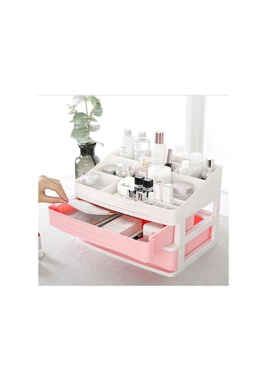 Suntek Kozmetik Düzenleyici Makyaj Çekmecesi Tutucu Mücevher