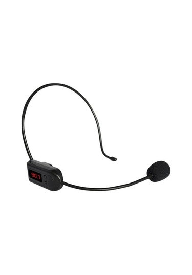 Wondernest Fm Mikrofon Kablosuz Kulaklık Küçük Amplifikatör Başa Takılan Mikrofon, Mini Kullanışlı