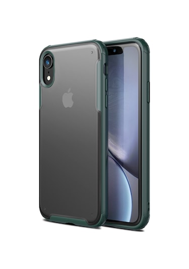 Apple Uyumlu iPhone Bikapak Elıt Mıst Xr Yeşil Kapak