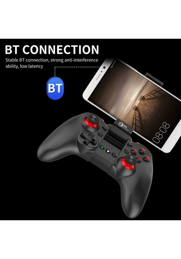 Xindoker X5plus Kablosuz Bluetooth Oyun Kolu, İnsan Mekaniği Tasarımı, Çift Joystick, İos/android Uyumlu
