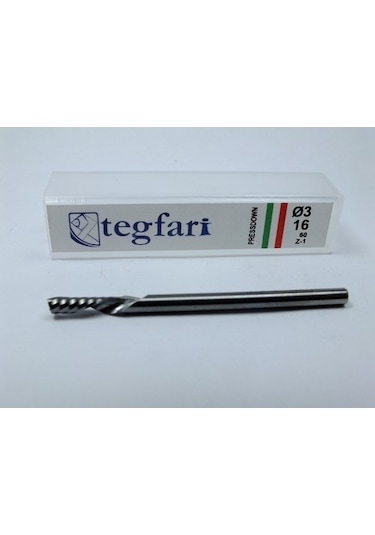 Tegfari Cnc Router 3 Mm Presdown Uç