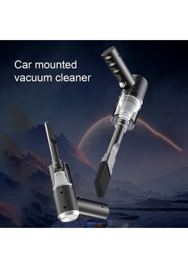 1 Takım Mükemmel Temizleyici Şarj Edilebilir Araba Elektrikli Süpürge Derin Uzun Ömürlü Dayanıklılık Enerji Tasarruflu Araba