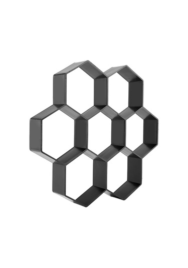 Kosona Hexagon Desenli Bahçe Yol Formu - Pp Malzeme, 1600 Kullanıma Dayanıklı, Beton Yolluk Ve Patio Dıy Oluşturucu