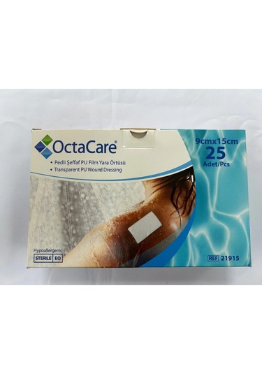 Su Geçirmez Banyo Ve Dövme Bandı 9x15 Cm 25 Adet