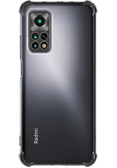 Zore Redmi Note 11s Global Kılıf Msra Kamera Korumalı Nitro Anti Shock Silikon - Renksiz Renksiz