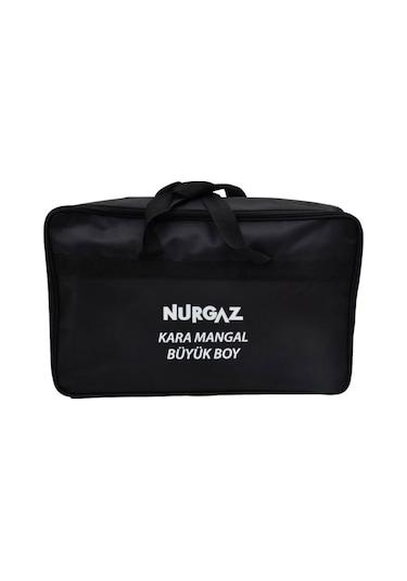Nurgaz Büyük Boy Kara Mangal + Çanta