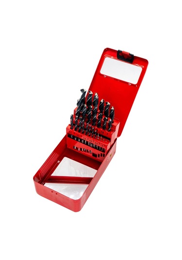 Mercure Hssst25 Metal Kutulu Hss Matkap Ucu Seti 1-13mm 25 Parça