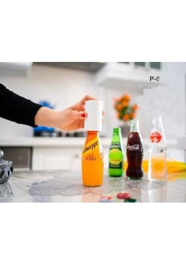 Cooker P003 Otamatik Şişe Açıcağı Siyah