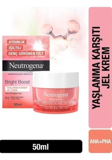 Neutrogena Bright Boost  Jel Cilt Kremi 50 ML