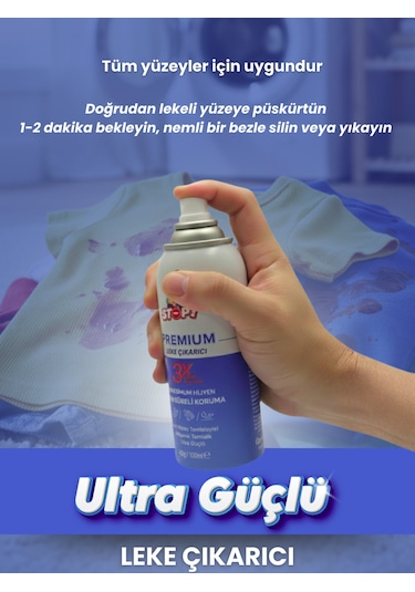 Leke Çıkarıcı 100 Ml - Seyahat Boy Aerosol İçerikli