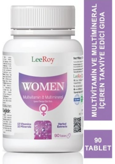 LeeRoy Women Multivitamin & Multimineral 90 Tablet