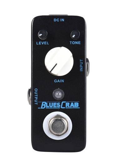 Mooer Blues Crab Blues Overdrive Gitar Efekt Pedalı Siyah