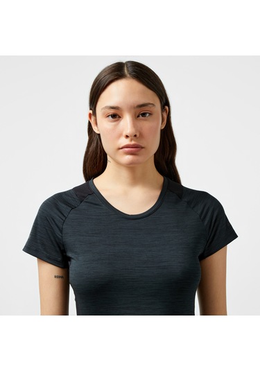 Energetics Evii Ss Kadın Siyah Koşu T-shirt - 417752 SIYAH