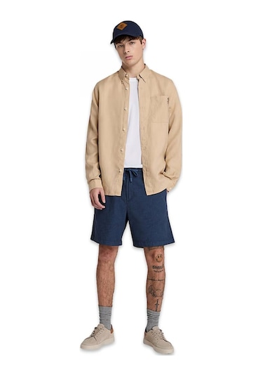 Timberland Tb0a2fd5 Claremont Cotton Lacivert Erkek Şort Lacivert