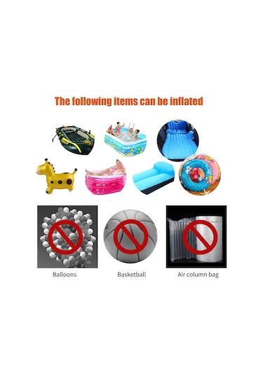 Teltree Araç İçin Elektrikli Hava Pompa - 48w 12v Dc Abs Malzeme - Araba Lastikleri Ve Hava Ürünleri İçin Hızlı Şişirme