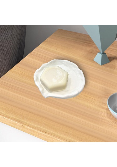 Suntek Tezgah Mutfak Lavabo Ev Için Seramik Sabunluk Pürüzsüz