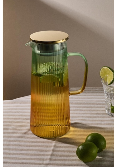 Pina Renk Harmanı Filtre Kapaklı Color Sürahi 1300ml