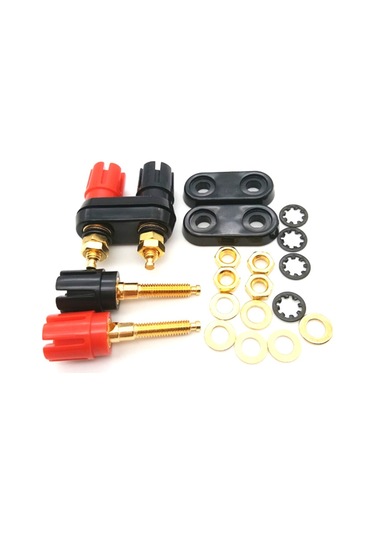 Sones 10 Adet Çift Erik Çiçeği Terminali Çift Sıra Terminali Ses Terminali