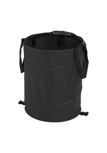 Hangfox Yeşil Orman Kamp Atık Kutusu - 37.8l Büyük Kapasite, Katlanabilir Tasarım, Kapaklı, 600d Oxford Kumaş - Piknik, Bahçe, Doğa Etkinlikleri İçin Taşınabilir Depolama Çanta Askeri Yeşil