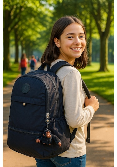 Newish Polo Klinkır Bayan Sırt Çantası Yeni Sezon -siyah Siyah