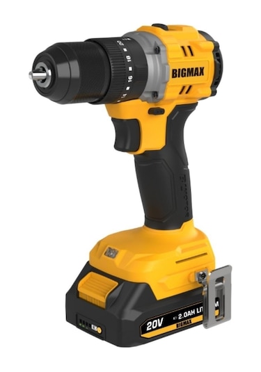 Bigmax BX2101 20V 2x2AH Akü Şarjlı Matkap