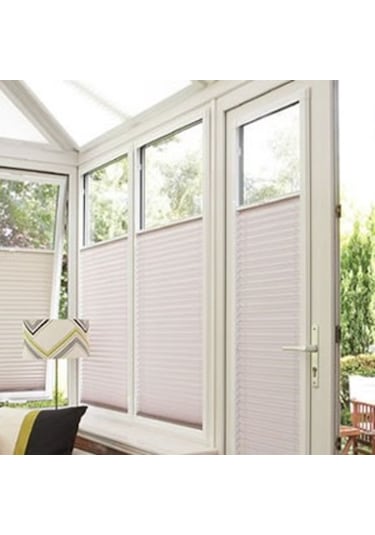 Cam Balkon Plise Perde İthal Vip Serisi, 9 Renk, Alüminyum Kasa (442549120)