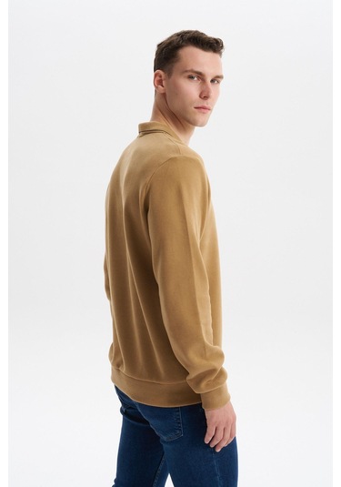 Arma Erkek Regular Fit Polo Yaka Kazak Karbon Fırçalı Selanik, %65 Pamuk %35 Polyester, Düğmesiz Basic K30554698602 Acı Kahverengi Arma Erkek Regular Fit Polo Yaka Kazak Karbon Fırçalı Selanik, %65 Pamuk %35 Polyester, Düğmesiz Basic K30554698602 Acı Kahverengi