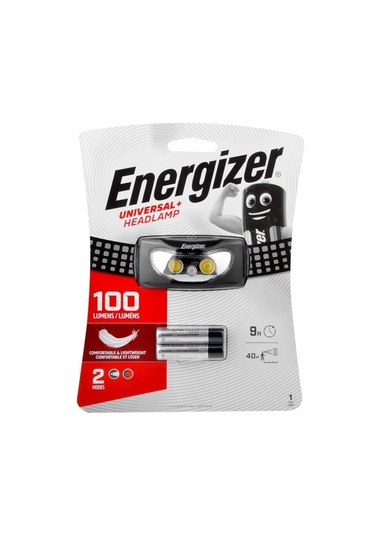 Energizer Universal Headlamp 3 Ledli Kafa Feneri Siyah