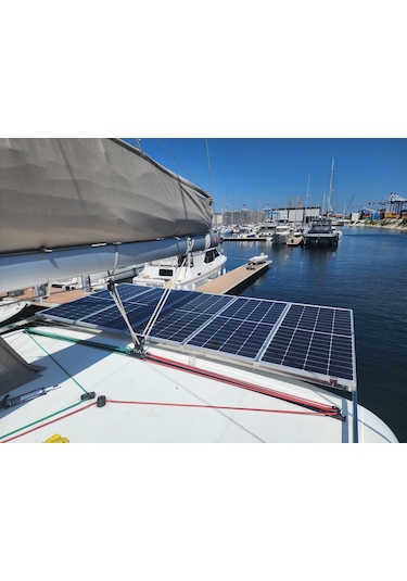 5 230 1150 Watt 12 Volt Marin Katamaran Güneş Paneli Seti