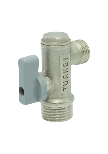 Opak Filtreli Taharet Musluğu Klozet Musluğu Gri