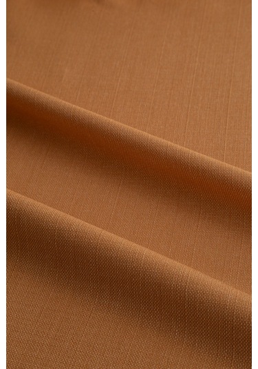 Keten Dokulu Hardal Masa Örtüsü Zengin Renk Seçenekli Hardal