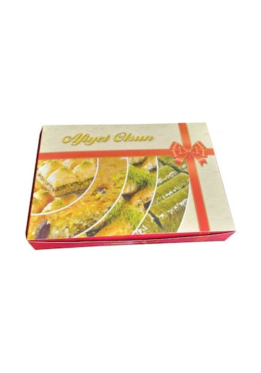 Baklava Kutusu 1000 Gr 100 Adet