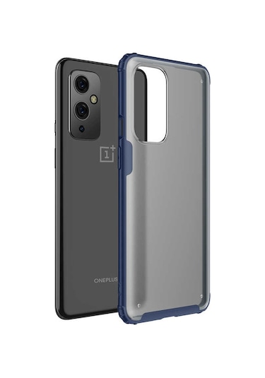 One Plus 9 Kılıf Köşe Korumalı Arkası Mat Buzlu Sert Kapak Volks