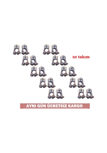 264 Gr 10 Takım Kurşun Akü Kutup Başı Oto-marin Paslanmaz
