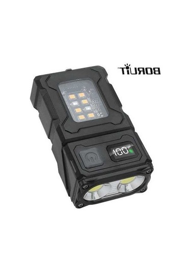 Dancemonkey Lumit 180 Dön. El Feneri, Çok Renkli, Kullanışlı Işıklı Fener Çok Renkli