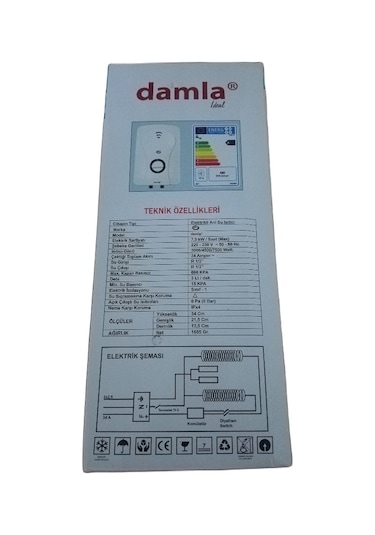 Damla Şohben 7500w