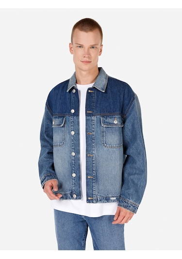 Colin's Colins Açık Mavi Erkek Ceket Cl1070616 Q1.v1 Dn40337 Denim Colin's Colins Açık Mavi Erkek Ceket Cl1070616 Q1.v1 Dn40337 Denim