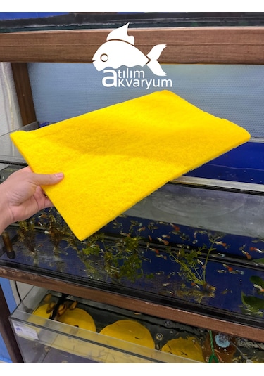 Premium Biyolojik Sünger İnce Gözenekli 45cmx30cmx2cm